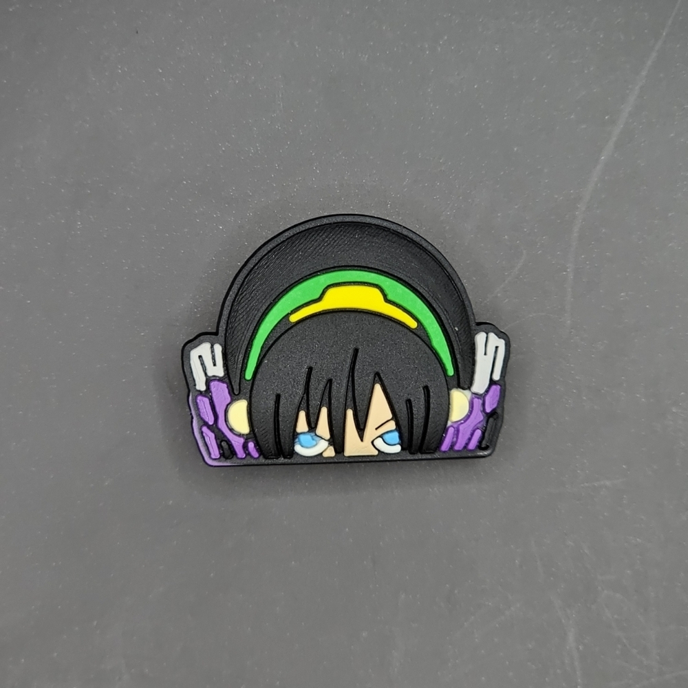 (5/$15) Toph Beifong Croc Charm